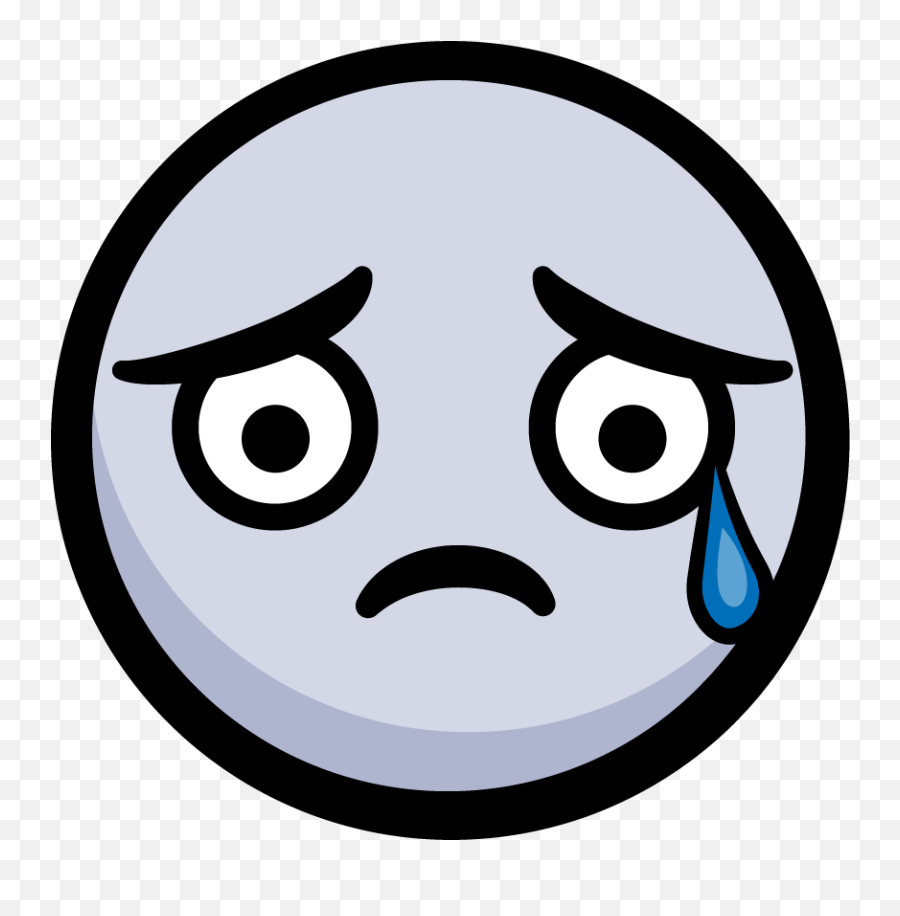 Download Sad Face - Disappointment Png Image With No Dot Emoji,Disappointment Emoji