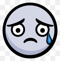 Download Sad Face - Disappointment Png Image With No Dot Emoji,Disappointment Emoji