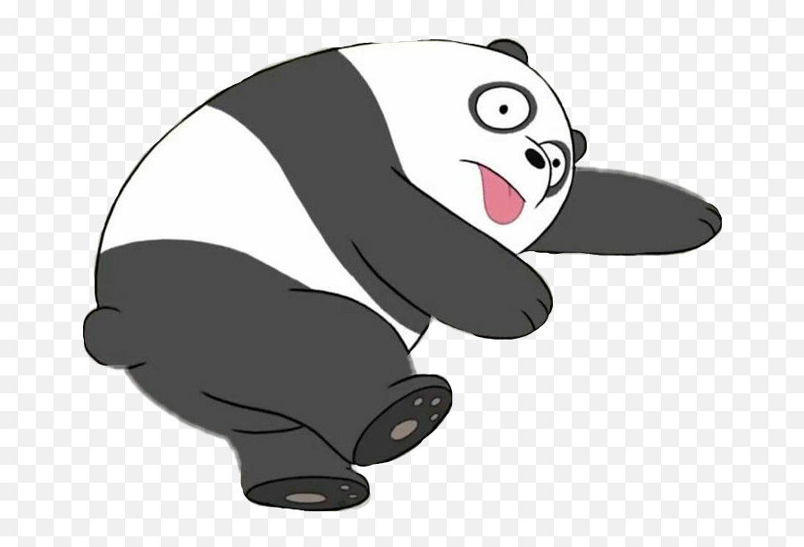 Webarebears Bear Mood School Tired Sticker By Vanessa - Cute We Bare Bears Panda Png Emoji,Emotions Are For The Weak