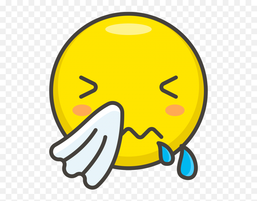 Sneezing Face Emoji - Clipart Full Size Emoji,Fight Emoji