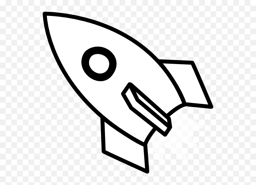 Rocket Black Clip Art - Clipartix Rocket Black And White Clipart Emoji,Ebony Emoji