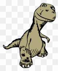 Green Clipart T Rex Green T Rex - Dinosaur Clip Art Emoji,Dinosaur Emoji