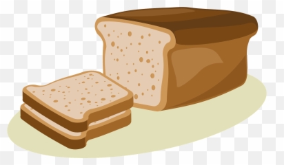 Bread Loaf Slice Clipart - Slices Of Bread In A Loaf Clipart Emoji,Toast Emoji