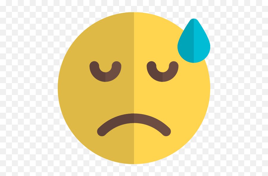 Sweat - Happy Emoji,Free Emoticons For Messenger