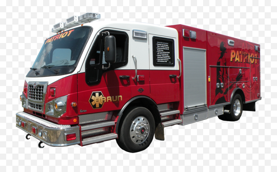 Firetruck Clipart Ambulance Car Firetruck Ambulance Car - Braun Patriot Pumper Ambulances Emoji,Firetruck Emoji