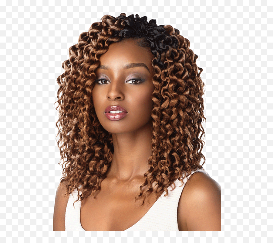 Sensationnel Lulutress Crochet Braid 3x Chunky Twist Out 10 - Lulutress Chunky Twist Out Emoji,It's A Wig Lace Endless 360 Lace All Around Human Blend Wig Emotion