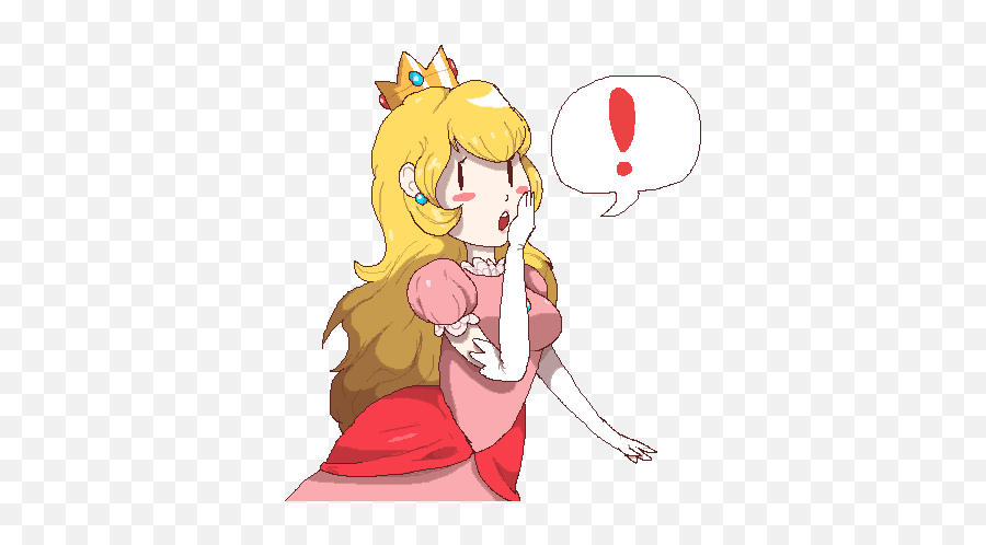 Top Peach U 0001 F 351 U 0001 F 351 Stickers For Android - Animated Princess Peach Gif Emoji,Peach Emoji Png