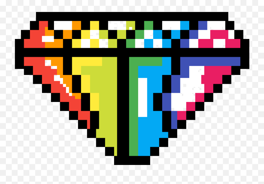 Pixilart Pixel Diamond By Ferko - Easy Minecraft Pixel Arts Pixel Art Rainbow Diamond Emoji,Tardis Emoji For Facebook