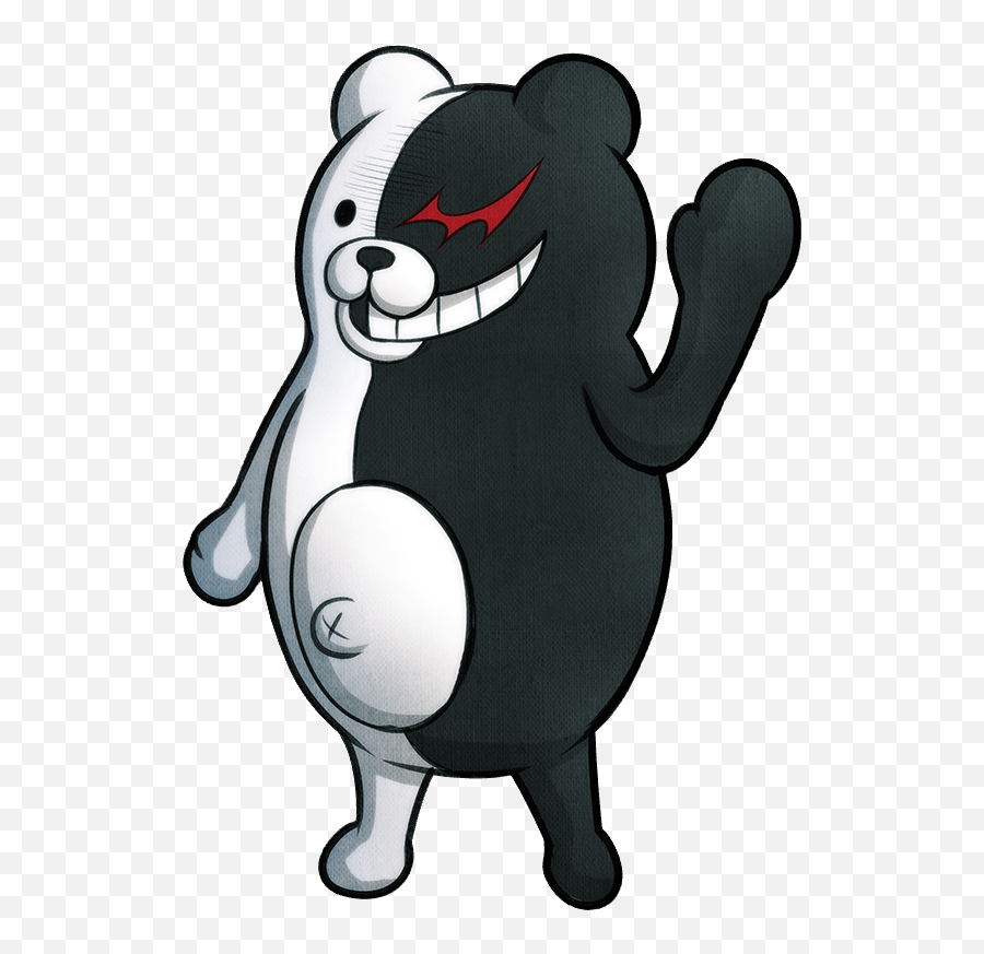 Danganronpa Big Brother - Danganronpa Monokuma Emoji,Monokuma Emoticon Text