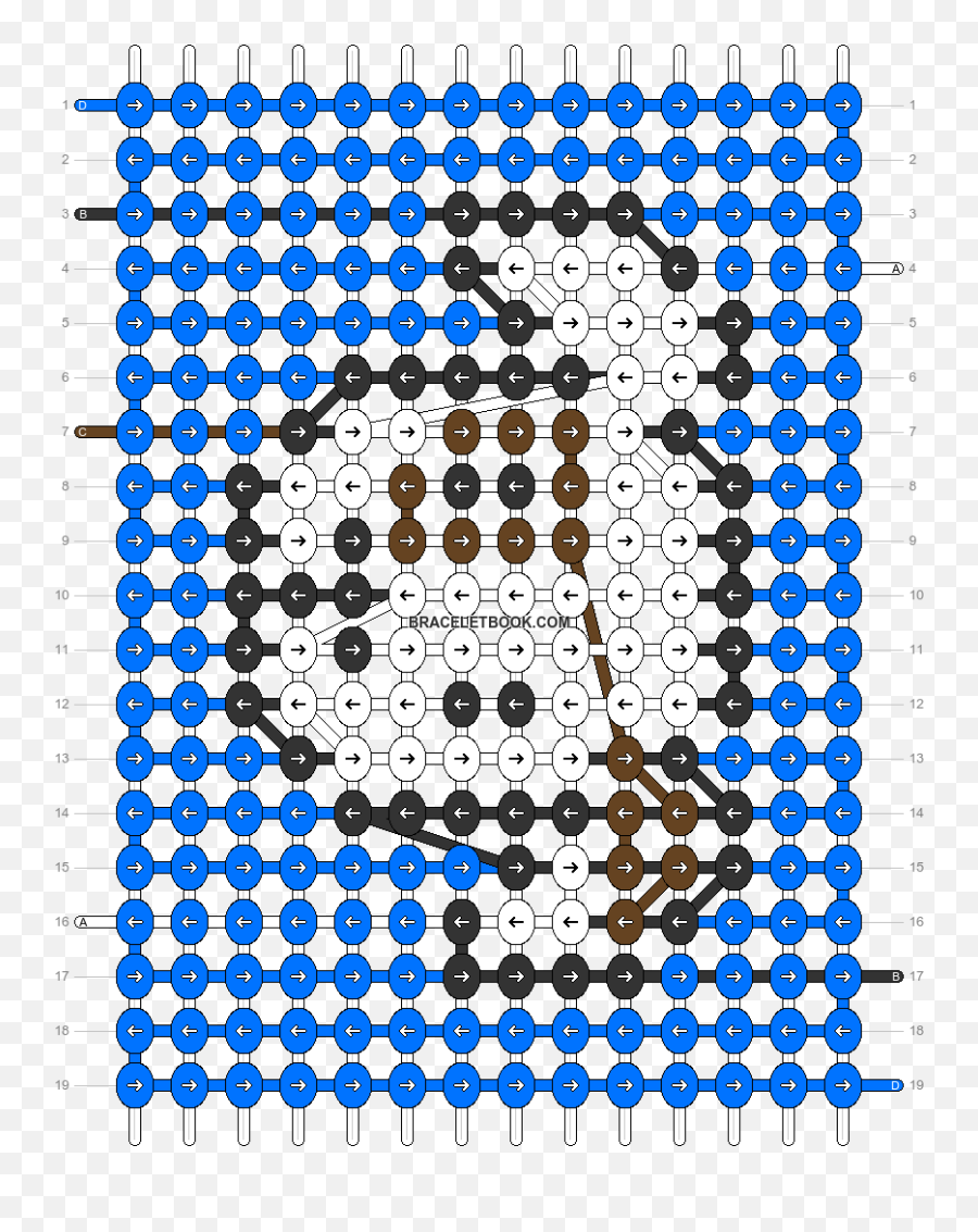 Alpha Pattern - Alpha Friendship Bracelet Patterns Shark Emoji,3,000 Emoji Emoticon Beads And Bracelets