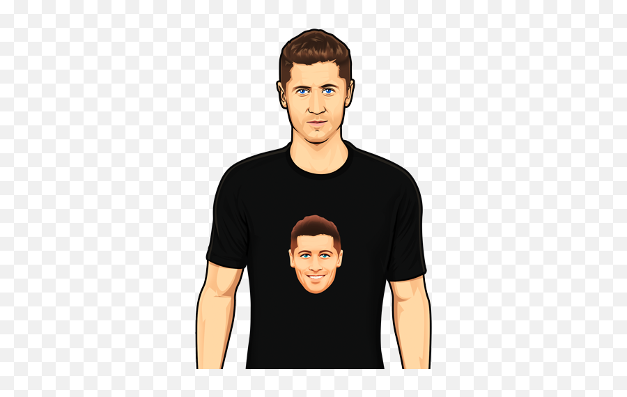 Robert U201aemojiu2018 Lewandowski - Crew Neck Emoji,Neck Emoji