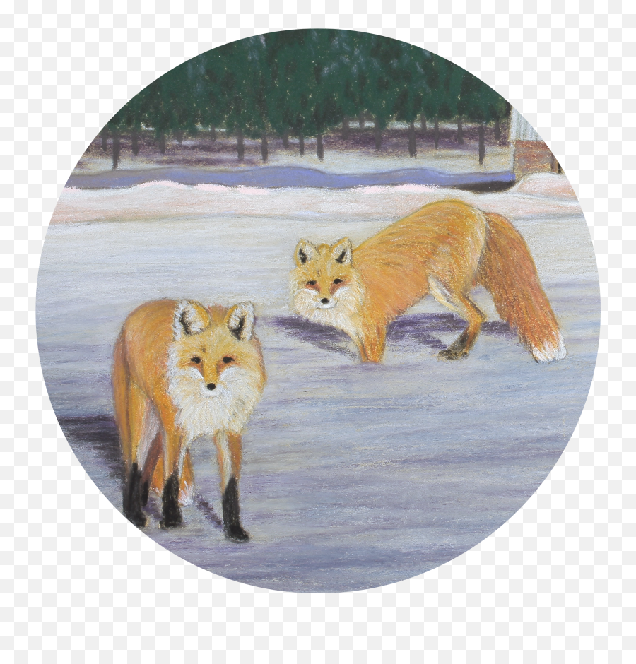 Artist Mccall - Red Fox Emoji,Red Fox Emotion