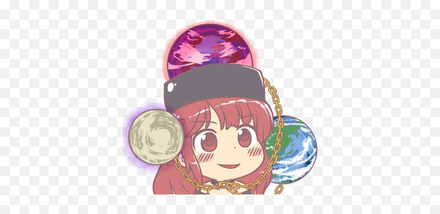 A 4chan Archive Of - Png Touhou Gyate Collection Emoji,Emoticon Saca Lengua Y Ando Besito