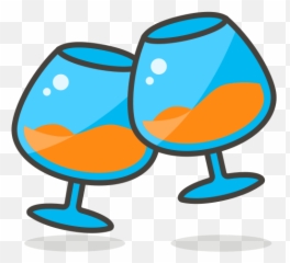 Clinking Glasses Free Icon Of 780 Free Vector Emoji - Champagne Glass,Beer Clinking Emoji