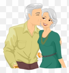 Kiss Couple Cartoon Head For Valentines - Kiss Emoji,Kissing Emotion