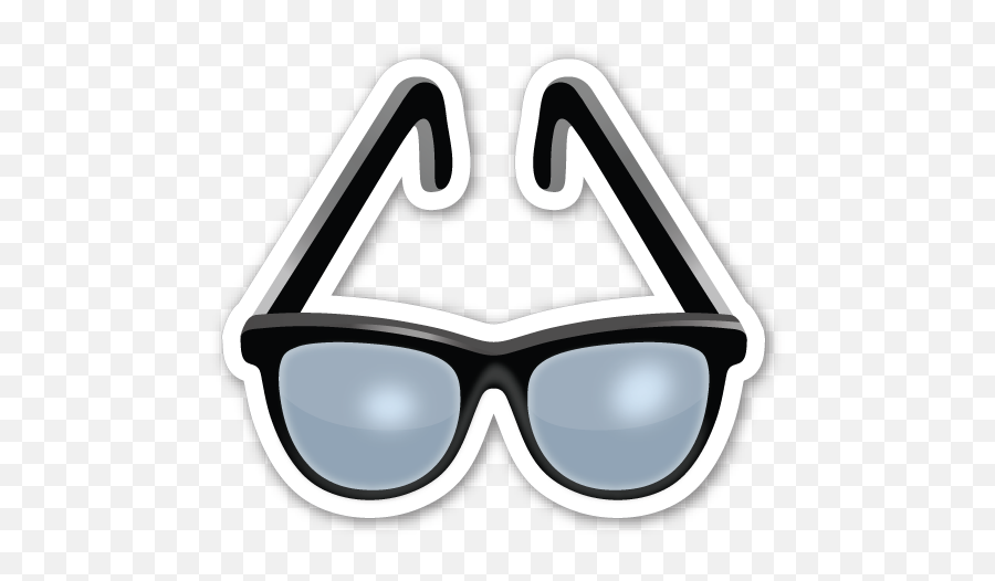 Eyeglasses Emojis Emoticonos Besos Tiernos - Iphone Transparent Glasses Emoji,Goggles Emoji