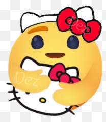 Hello Me Kitty Sticker By Deyanira Dez - Hello Kitty Emoji,Kitty Emoticon