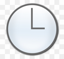Clock Clipart - Dot Emoji,Facebook Emoticons Clock