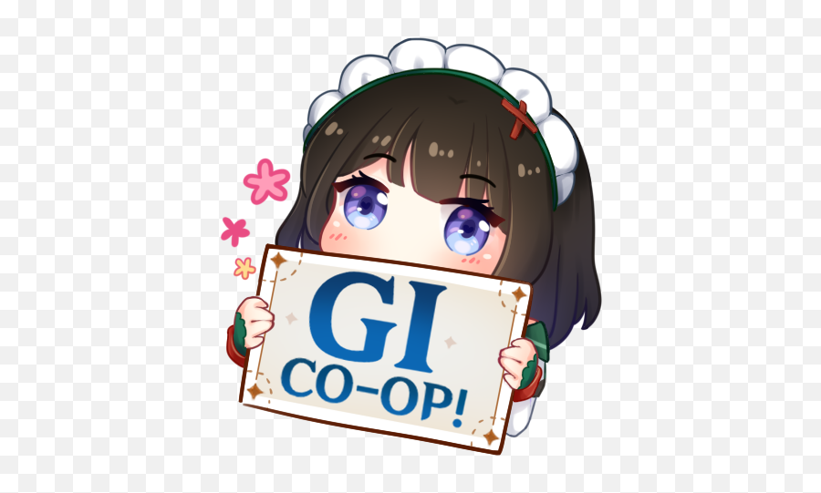Genshin Impact Coop - Girly Emoji,Granblue Fantasy Discord Emojis