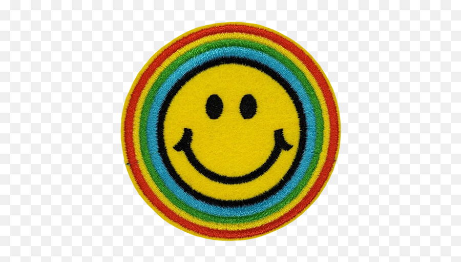 Rainbow Emoji - Happy,Emoticon Rainbobw