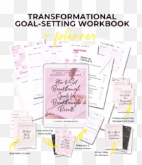 Goal Setting Transformational Workbook U0026 Goal Planner - Dot Emoji,Emotion Coaching Workbook