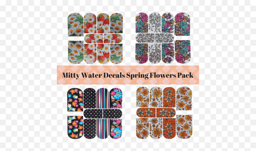 Nail Stickers Nail Water Decals - Decorative Emoji,Mitty Emoticon