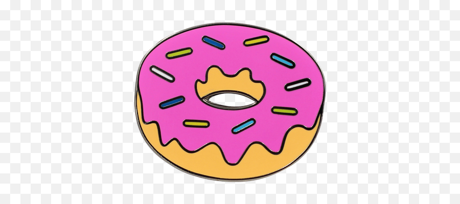 Simpsons Donut Transparent Free Png - Cartoon Donut Emoji,Simpson Emojis