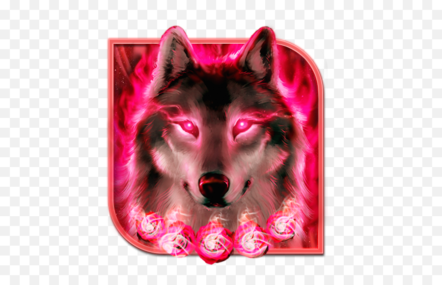 Download The Angry Wolf Live Wallpaper And Give A Radiant Emoji,Animated Wolf Emojis
