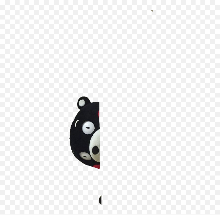 Kumamon Kumamonmeme Meme Sticker - Dot Emoji,Peeping Emoji