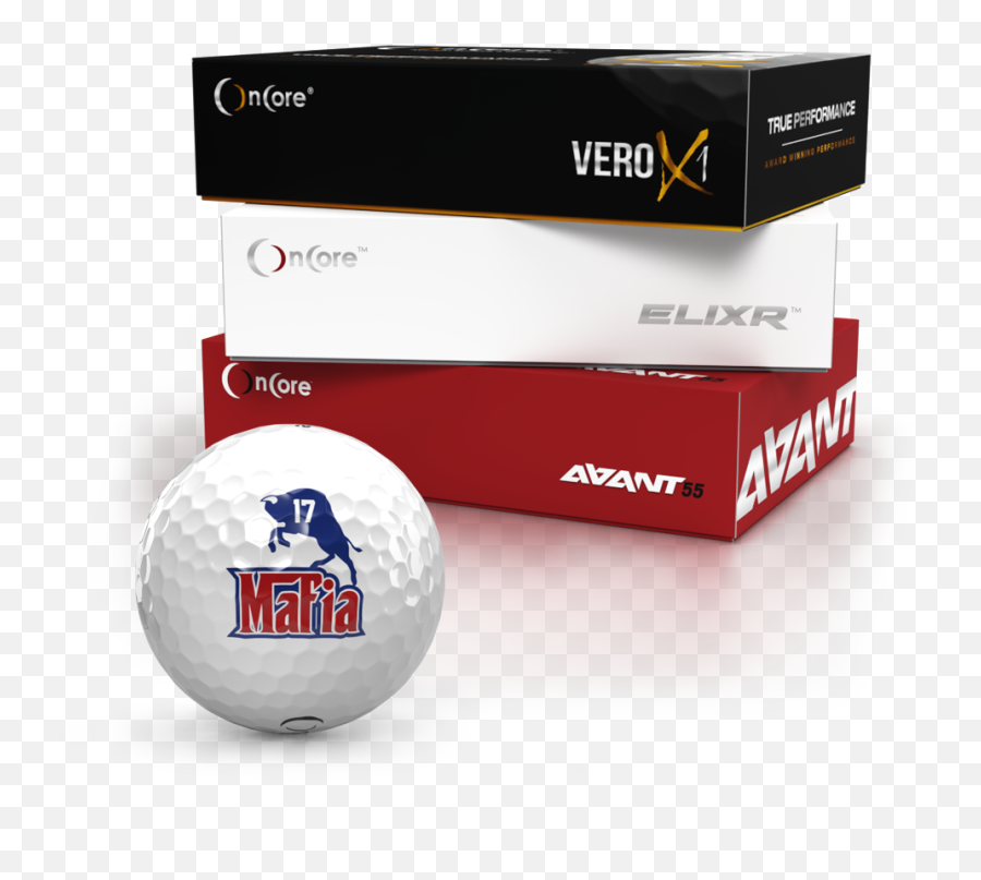 Josh Allen Mafia Golf Balls Special Edition Dozen Oncore Emoji,Golf Compay Emoticons