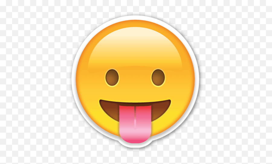 Sticker Face Emoji Pack 3 List - Stickerchan Emoji Stuck Out Tongue,Emoji List