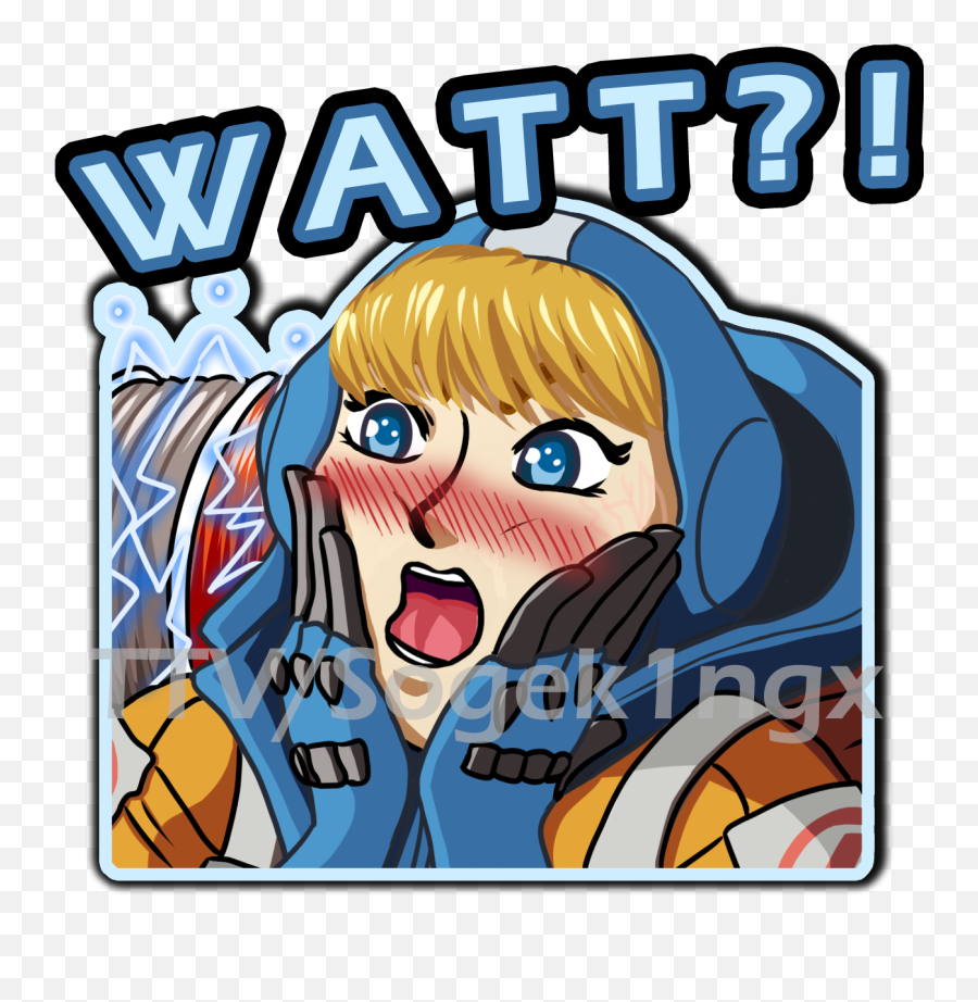 Oc Made A Cute Wattson Emote For My Twitch Since Some Emoji,Emoticon Faces Text Cute