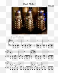 Download Dalek Medley Sheet Music Composed By Murray Gold 1 Emoji,Dalek Emoticon Text