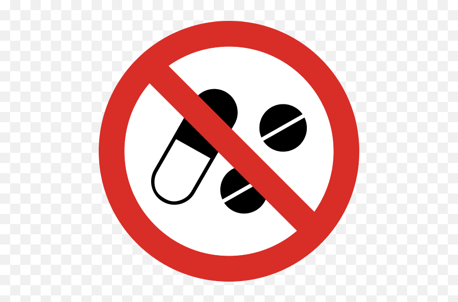 No Drugs Icon Png And Svg Vector Free Download Emoji,Drug Emojis For Tumblr