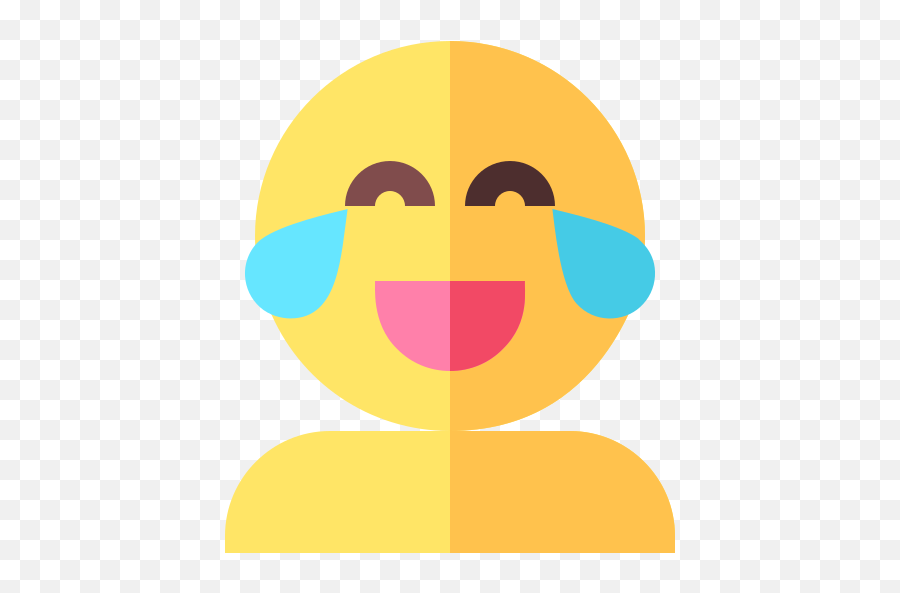 Risa - Iconos Gratis De Emoticonos Emoji,Emoticon De Lagrimas Y Risas