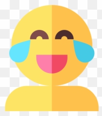 Risa - Iconos Gratis De Emoticonos Emoji,Emoticon De Lagrimas Y Risas