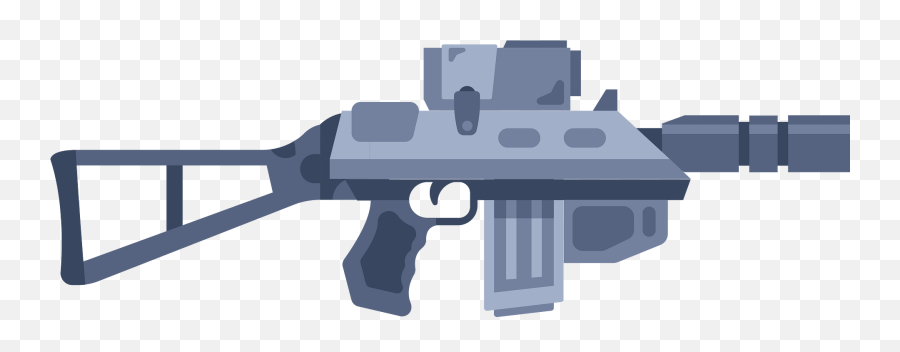 Grey Machine Gun Clipart Free Download Transparent Png Emoji,Gun Emoji Copy And Paste