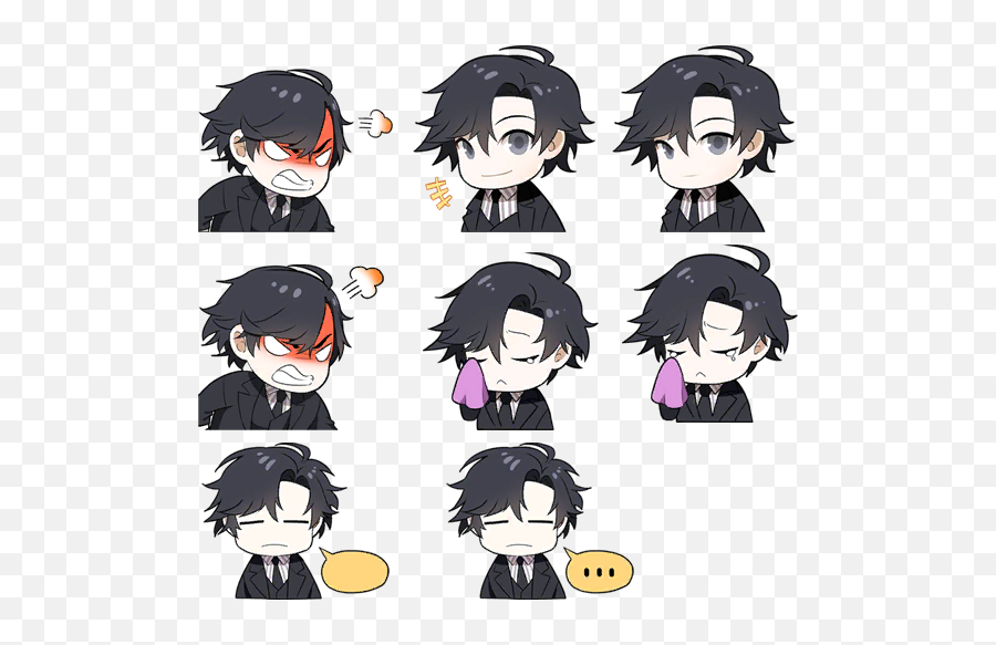 The Spriters Resource - Full Sheet View Mystic Messenger Jumin Mystic Messenger Emojis,Messenger Emoji