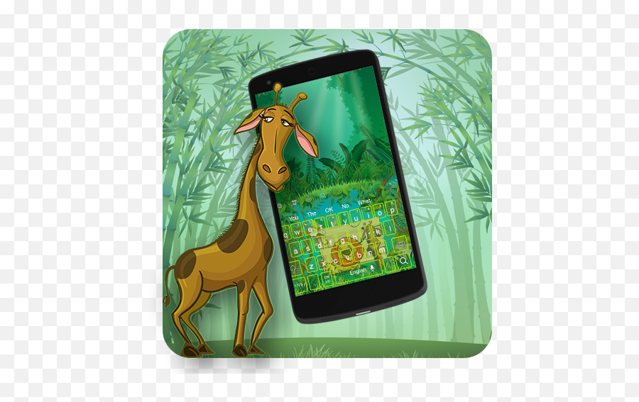 Zoo Forest Keyboard Theme U2013 Apper På Google Play - Smartphone Emoji,Giraffe Emojis