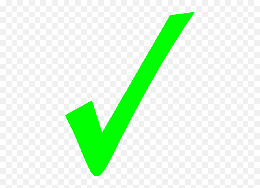 Green Check Mark Clip Art Free Vector In Open Office Drawing - Check Clip Art Emoji,Green Tick Emoji