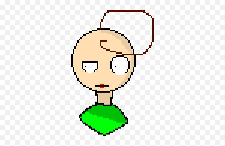 Pixilart - Baldi By Gummyball Happy Emoji,Baldi Emoji