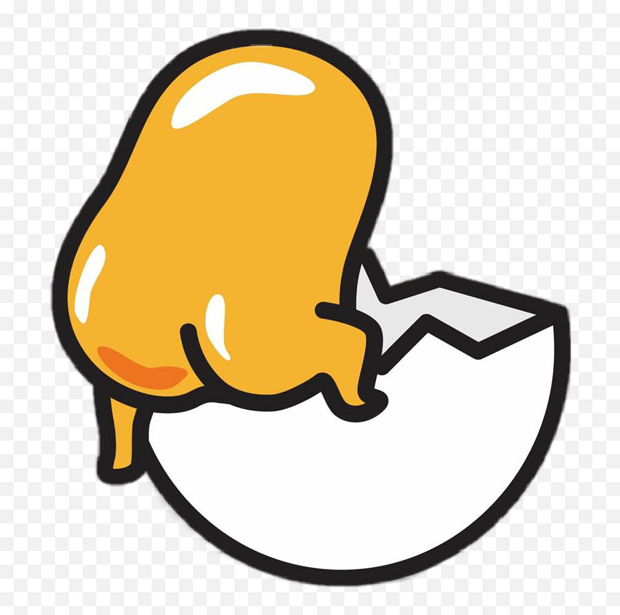 Gudetama Png - Cute Gudetama Egg Emoji,Gudetama Emoji Download