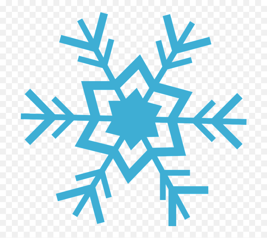 Snowflake Clip Art Vector Graphics - Slow Flake Emoji,Snowflake Feet Emoji
