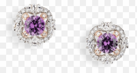 Pink Sapphire Stud Earrings - Solid Emoji,Faberge Emotion Rings Price