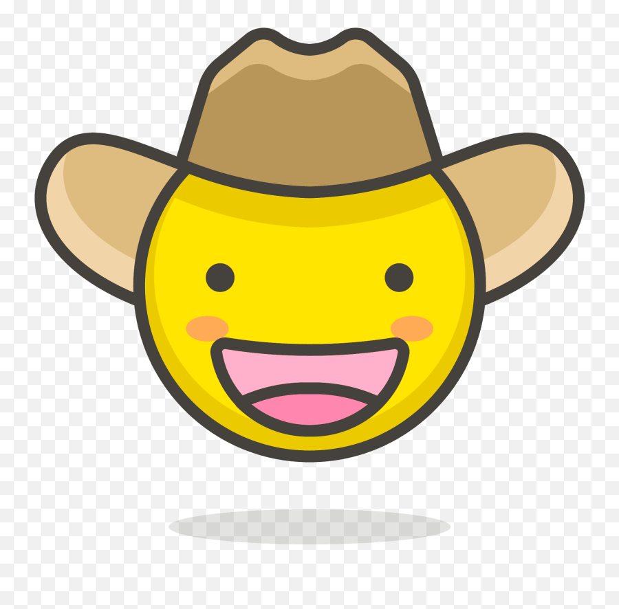 078 - Emoji Cowboy Hat Cute,Cowboy Emoji