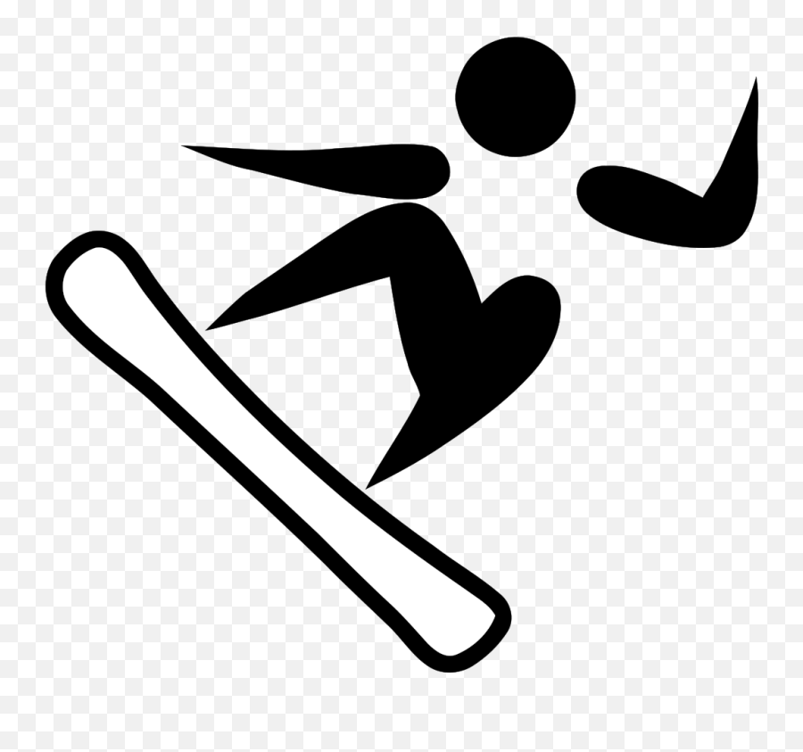 Snowboarding Pictogram - Snowboarding Pictogram Emoji,Flip This Table Wikipedia Emoticon