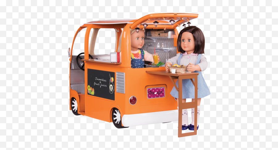 Food Truck Bright Bean Toys - Food Truck American Dolls Emoji,Lifelike Doll Showing Emotions