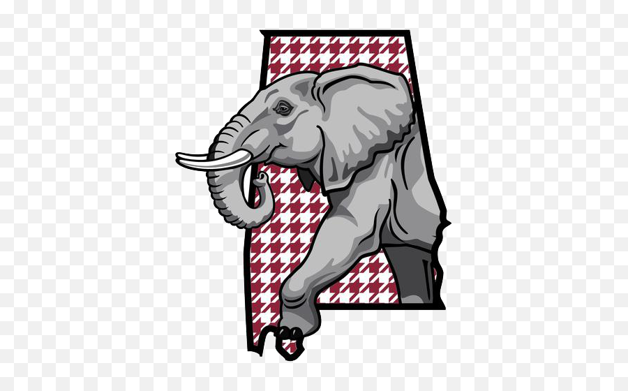 Alabama Elephant Transparent - Big Emoji,Alabama Emoji