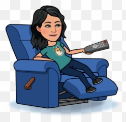 C1 - Bitmoji Watching Tv Transparent Emoji,The Book Of Human Emotions By Tiffany Watt Smith