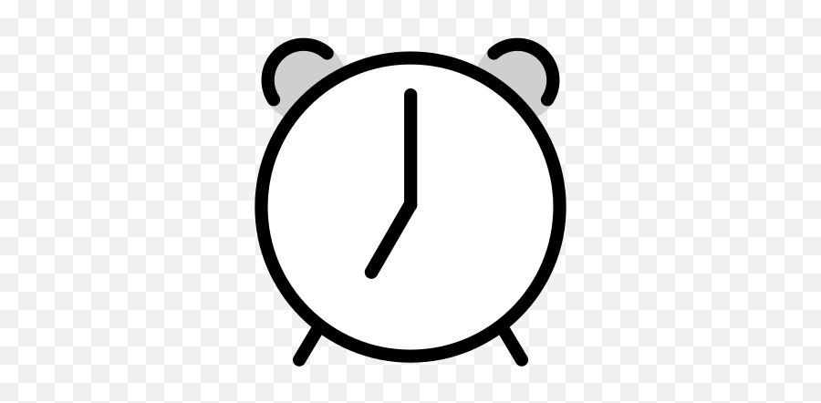 Red Alarm Clock Emoji - Clock Emoji,Clipart Of Apple Clock Emojis